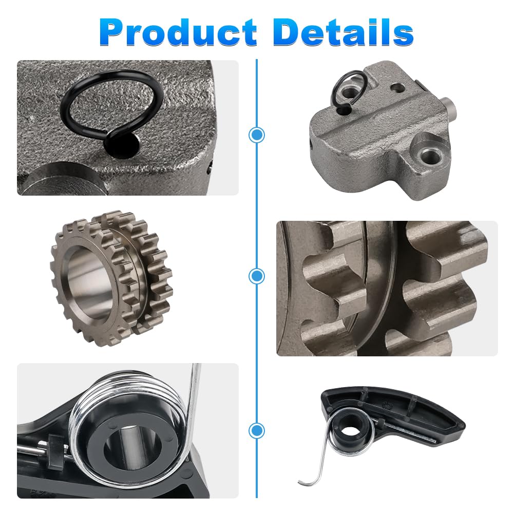 Ford Escape Belt Tensioner A-Premium Engine Timing Chain Kit W