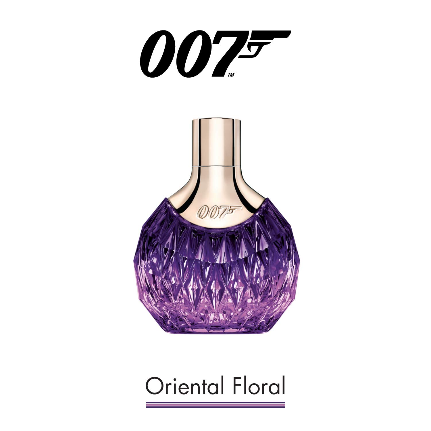James Bond 007 for Women – Eau de Parfum Frauen Natural Spray III – Orientalisch wohlriechender Damenduft für atemberaubend sinnliche Auftritte – 1er Pack (1 x 50ml)