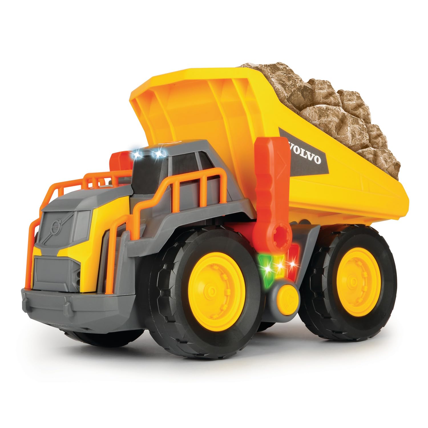 Dickie Toys Volvo - Camion de Construction Jaune