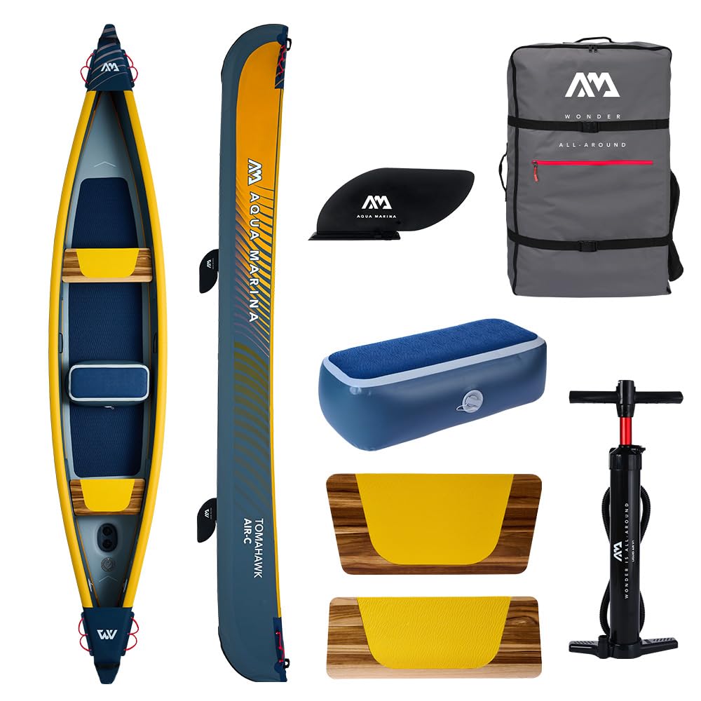 AQUA MARINA(アクアマリーナ) Tomahawk AIR-C トマホーク カヌー インフレータブル 3人乗り 15’8”(478cm) AIR-C-C