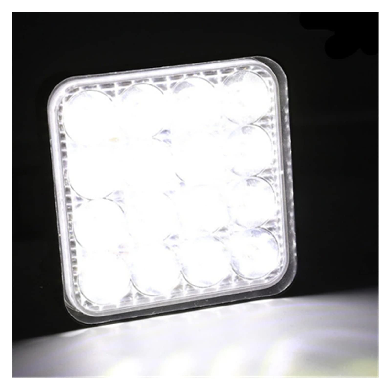 Blocchi luci antinebbia 4Pcs - Bar Worklight 48W Offroad Work Light 12V Auto Light Fendinebbia Faretto Per Camion ATV 4 I Tractor