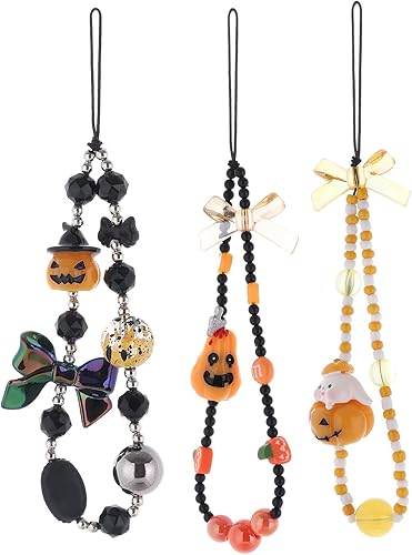 Cordón de teléfono con abalorios y dije de 6 piezas para la muñeca, con diseño de frutas, estrellas, perlas o arco iris para mujeres y niñas. disponible en Yaxa Peru