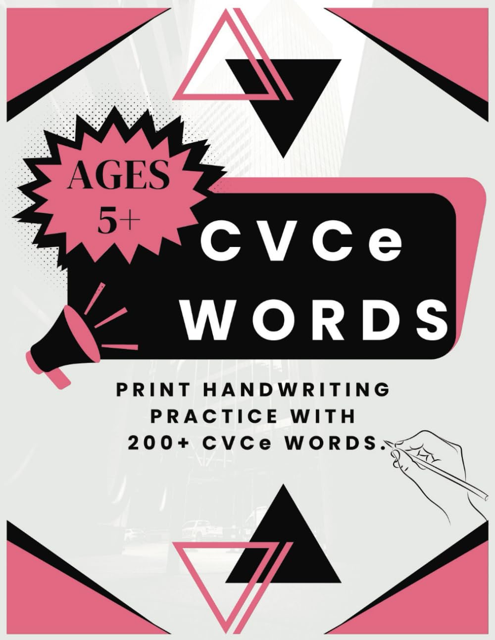 200+ CVCe Words Print Handwriting Workbook: Your Ultimate Guide to Spelling, Writing, and Phonics Mastery (My Elementary Word Bank)