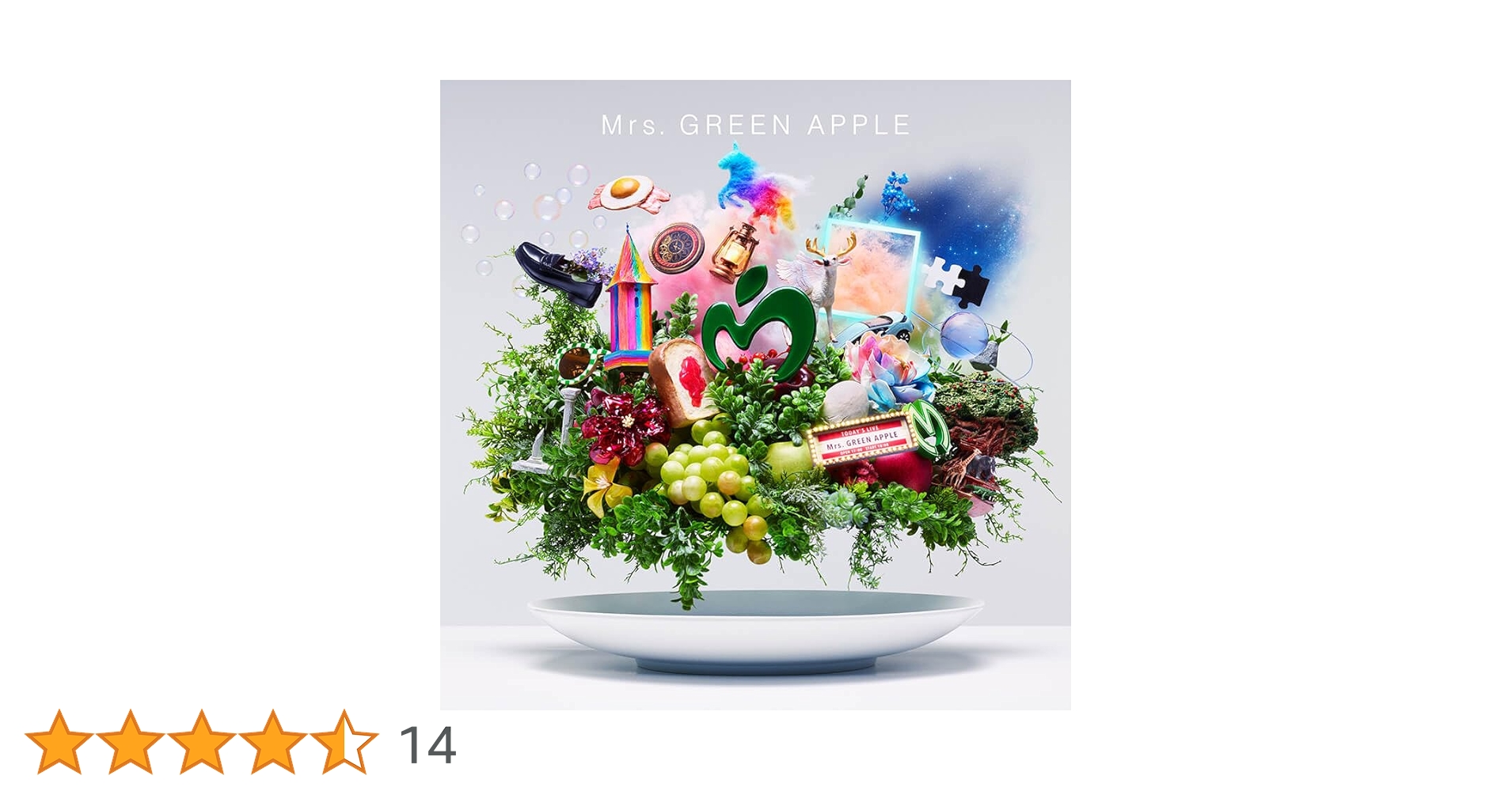 Amazon.co.jp: 【初回限定盤 DVD】Mrs. GREEN APPLE 10【先着特典