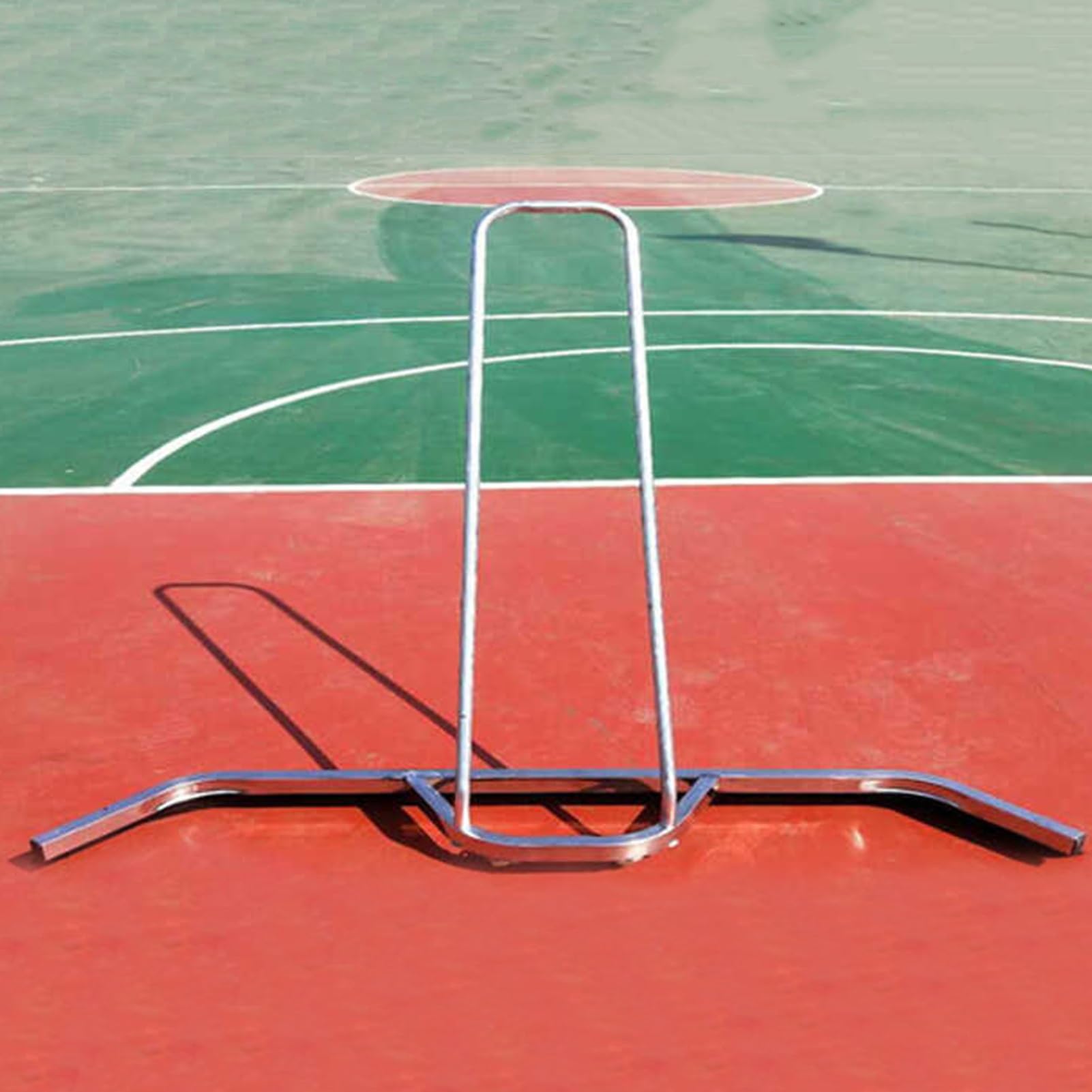 Rasqueta para cancha de tenis, limpiador de suelos resistente con mango y ruedas para una limpieza rápida de canchas deportivas, herramienta de mantenimiento de grado profesional