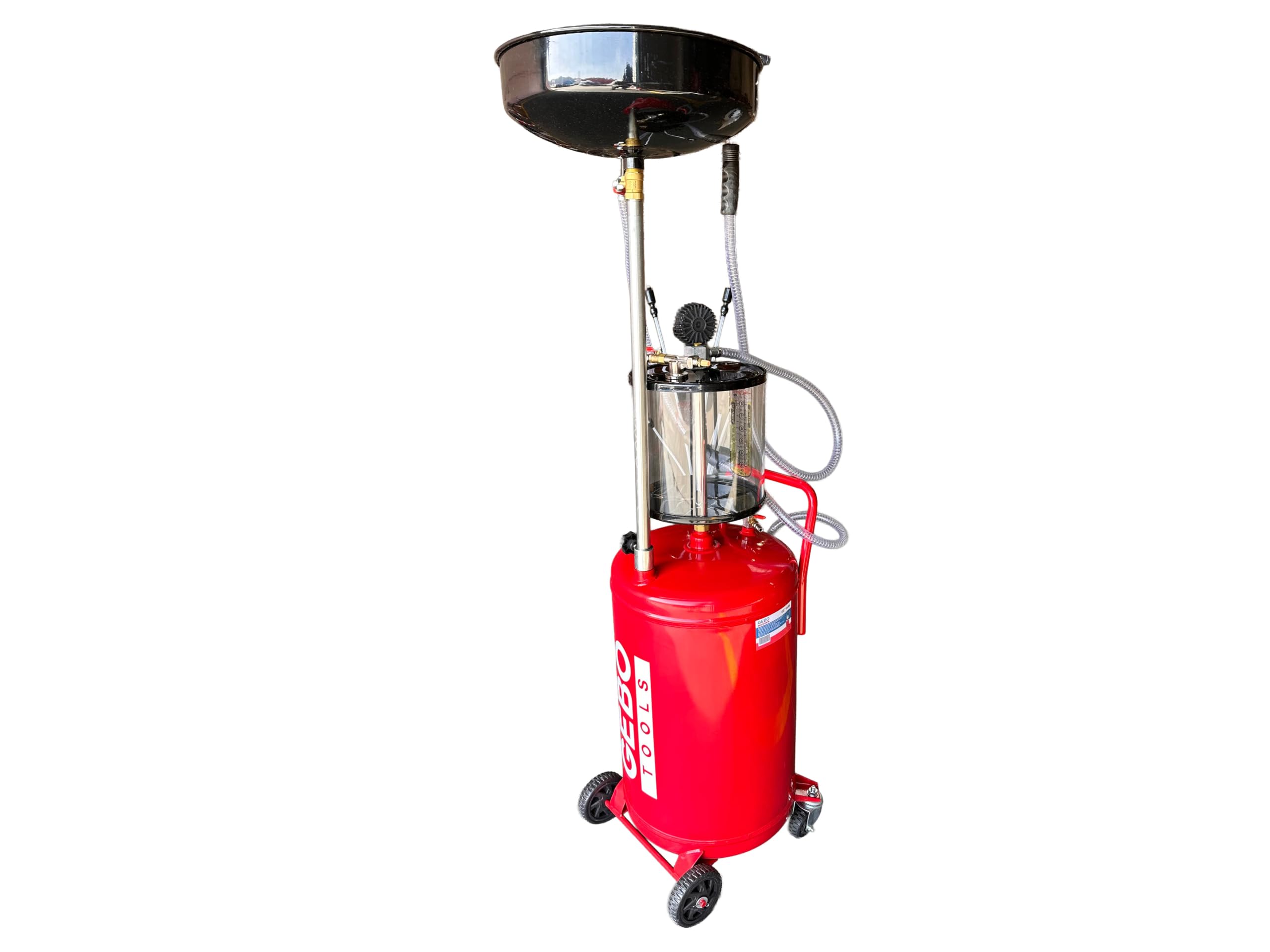 Aspiratore Pneumatico Olio esausto 80 Litri,recuperatore per Cambio Olio Motore