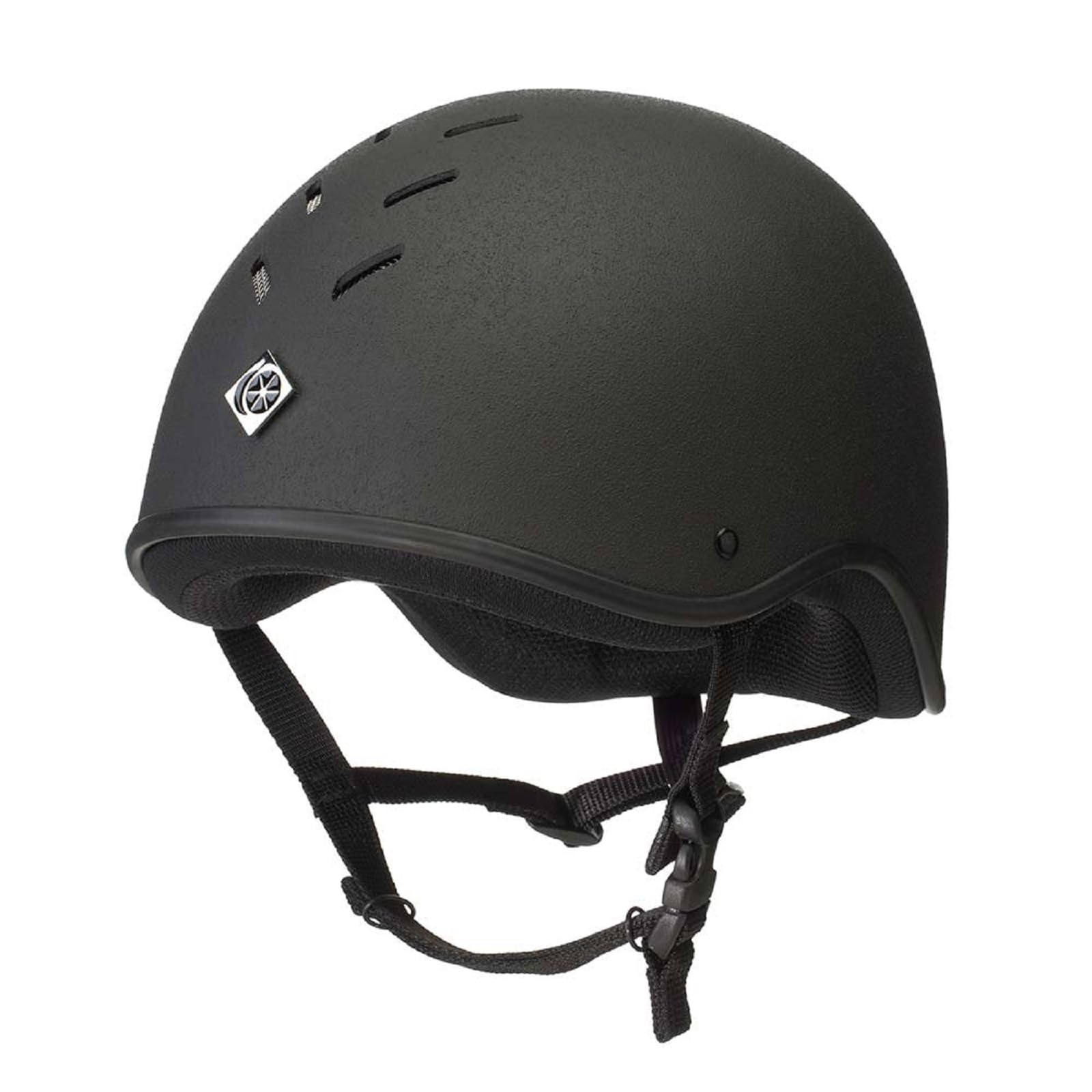 Charles Owen Young Riders Jockey Ventilated Skull Cap ROUND 00 (51cm)