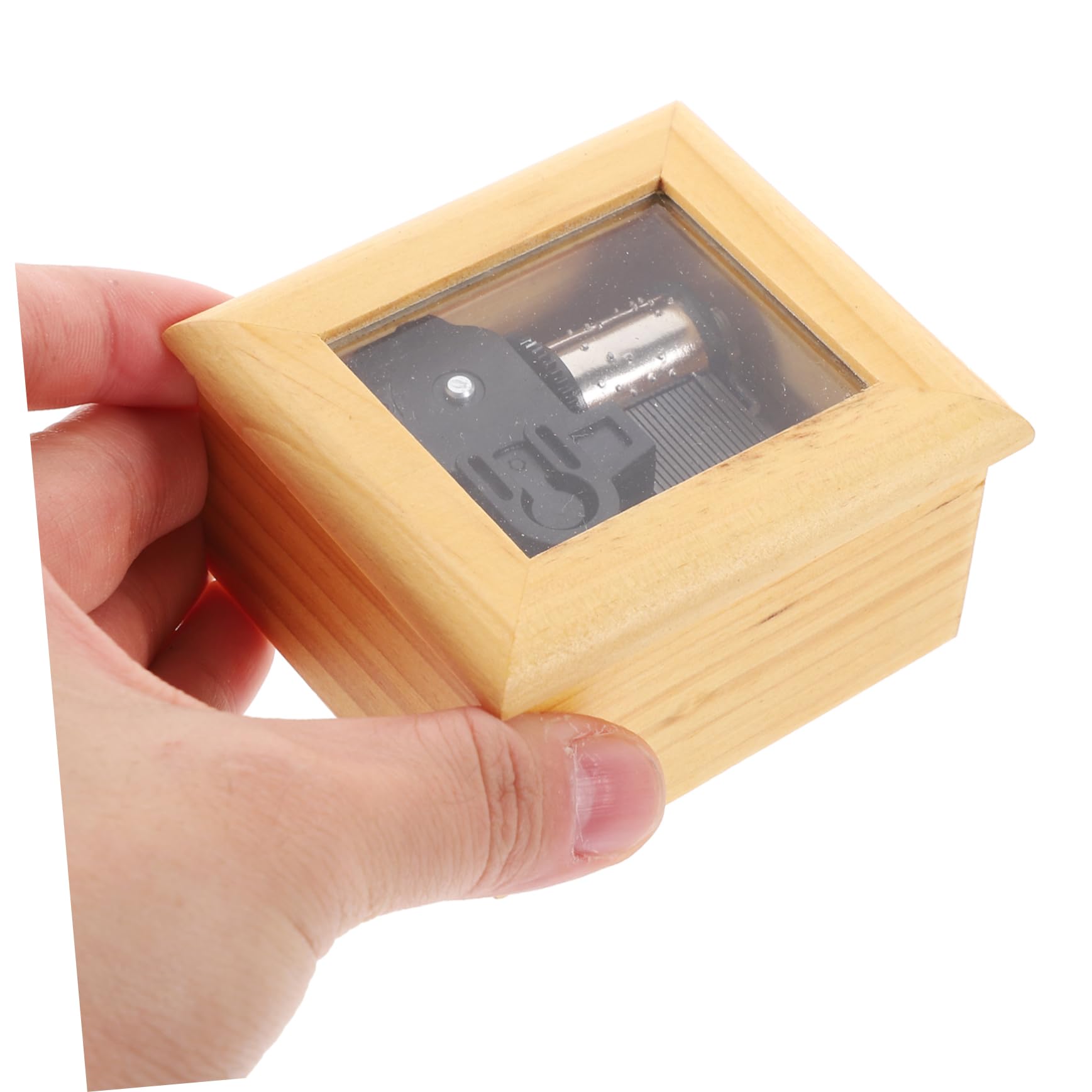Amazon.co.jp: STAHAD 箱 手回しオルゴール Diy回転オルゴール