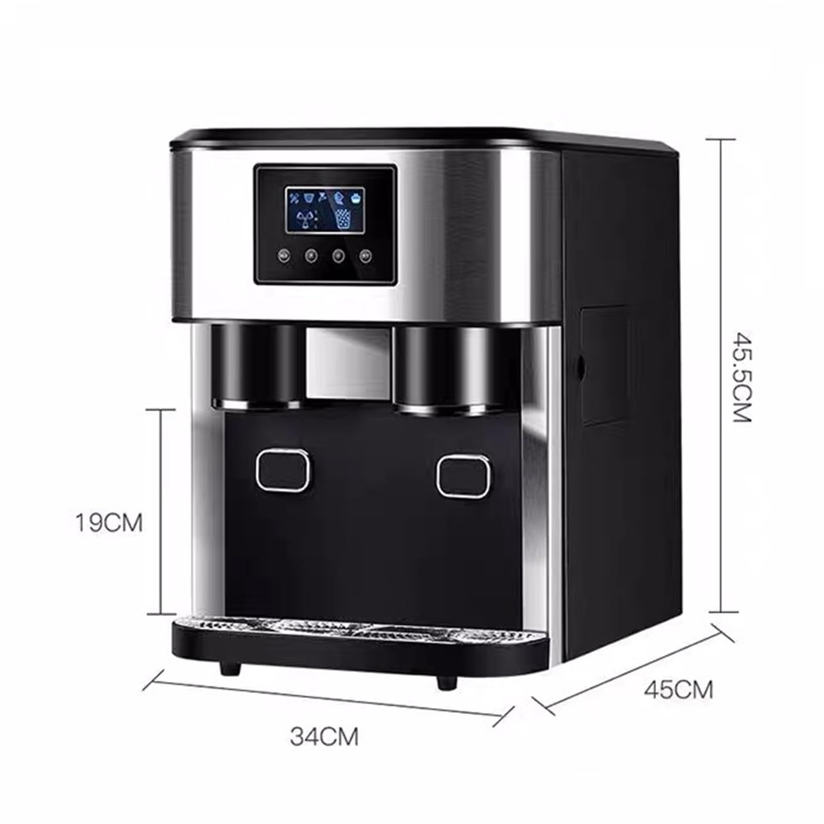 Electric Ice Crusher, Ice Maker Machine, Countertop Ice Maker, For Making Iced Tea And Coffee Etc, Home, Kitchen, Offiee And Bar on Fridge.com - View 6