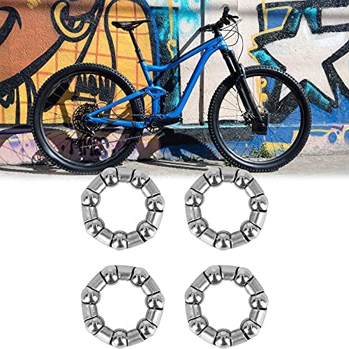X AUTOHAUX 4pcs 25mm Crank Bearings Wheel Bicycle Bearing Retainer for Bike