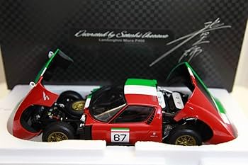 ★激レア 1000台限定★ 中古 京商 ランボルギーニ ミウラ サーキットの娘 Amazon | 非売品 限定1000台 京商 1/18 サーキットの狼