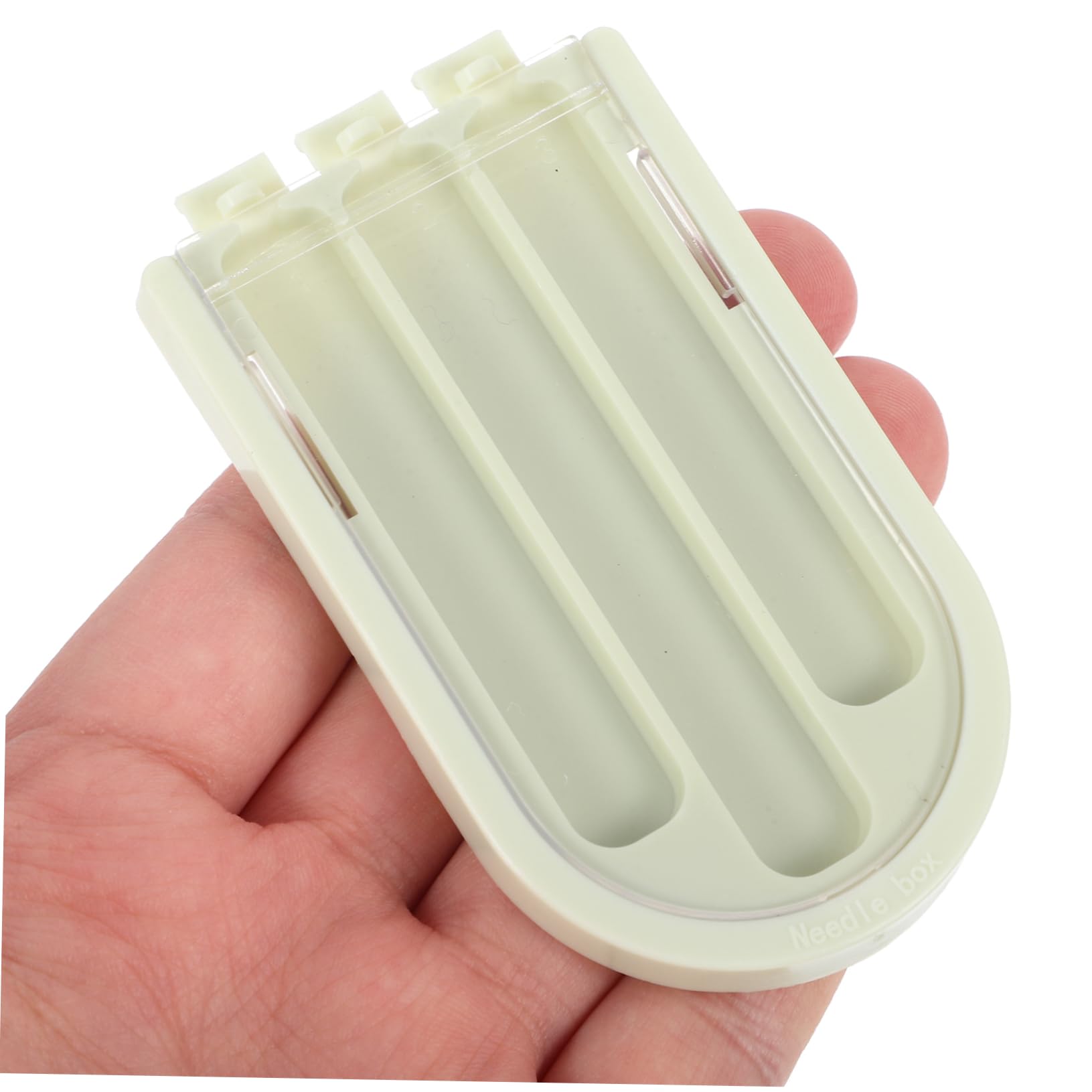 SHINEOFI 5 Set Scatola Porta Aghi in Plastica Cucire Aghi per Kit da Cucito Infila Ago Perni Filettato Trapuntatura Pre Doppio Sartoria Cestino Macchina Vestiario Auto Filo Mini 4 Pezzi*5