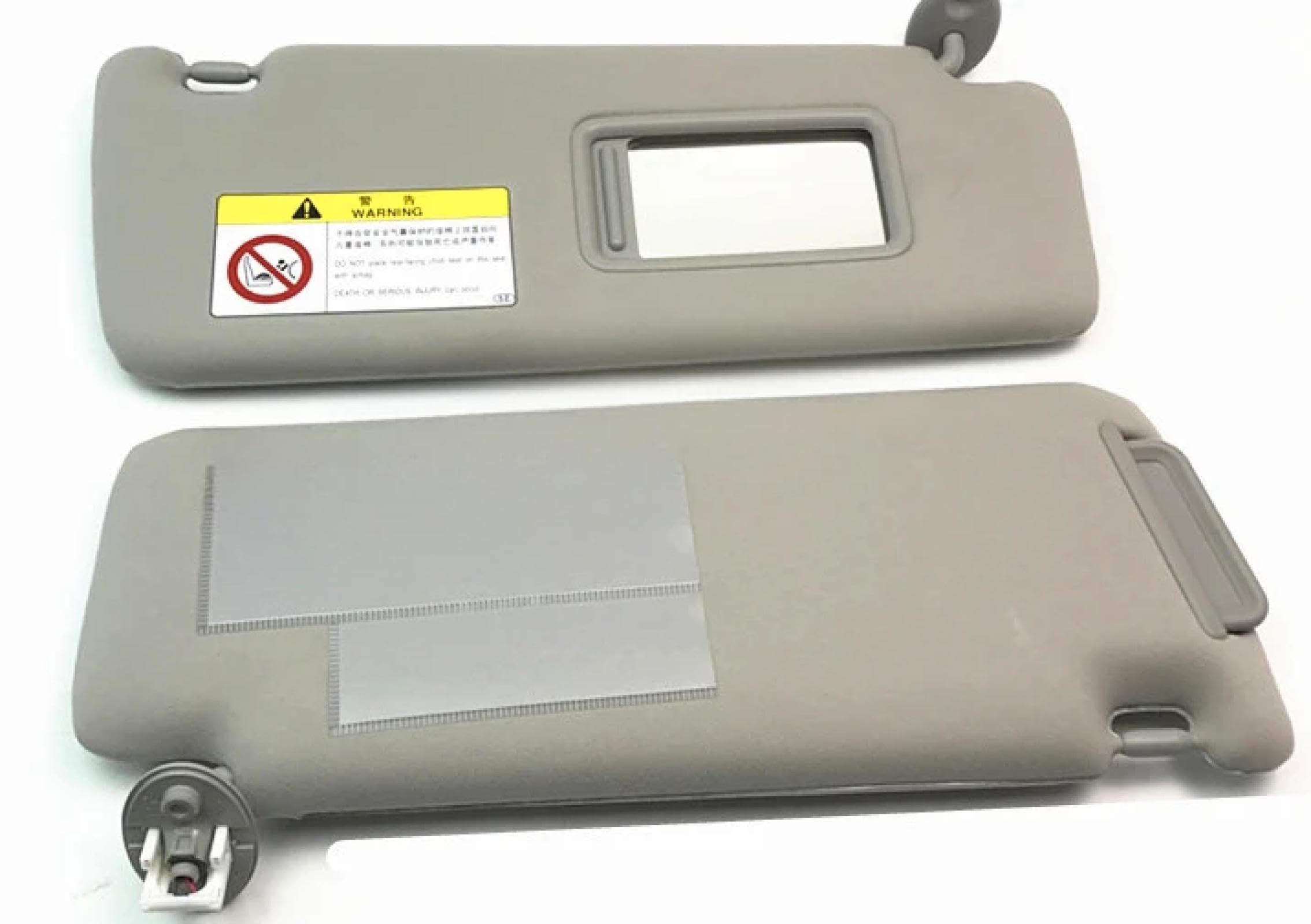 Sun Visor W/o Light Compatible With Nissan Sentra 2013 2014 2015 2016 2017 2018 2019