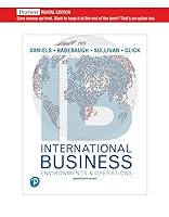 International Business: Environments & Operations 0135899915 Book Cover