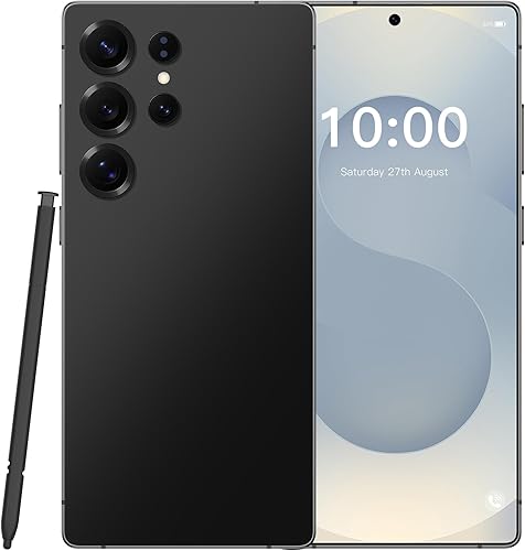 Miniatura 9 de Teléfonos celulares C25 Ultra desbloqueados, pantalla HD 7.2 8+256GB teléfono desbloqueado 8000mAh batería de larga duración Smartphone, Android 14