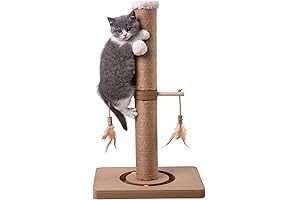 Mecool Cat Scratching Post 34", the Ultimate Scratching Oasis for Your Feline Companion