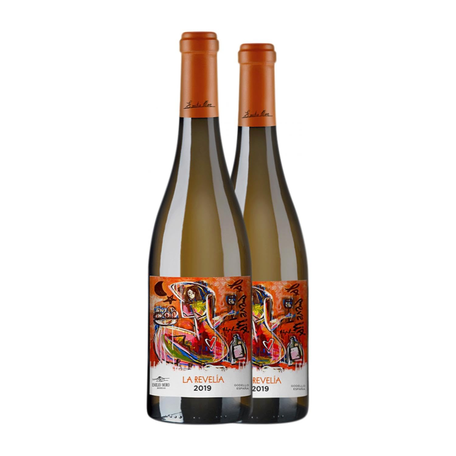 Emilio Moro La Revelía Godello Bierzo 75 cl Vino blanco (Caja de 2 Botellas de 75 cl)