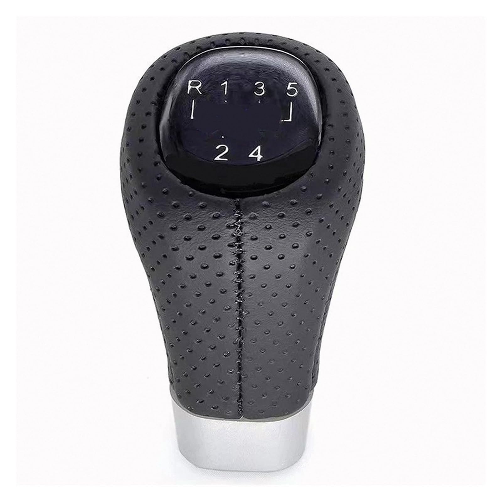 Glblpexelr Square-5 Speed Gear Knob For Bmw Series 1 3 E81 E82 E90 E91e92 Standard Fit Oe 25118037305
