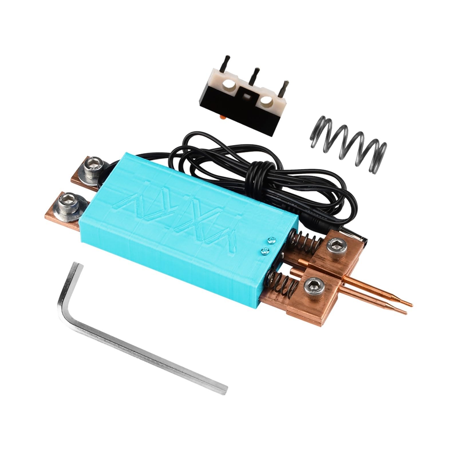 Gdbagkdqk Green Diy Spot Welding Machine Battery Handheld Pen Automatic Dc Trigger Built-In Switch Welder The Weld Is Strong(Green)