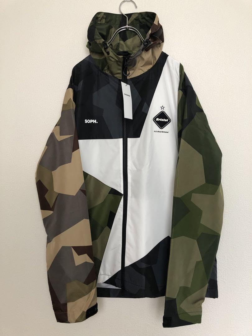 Amazon.co.jp: タグ付 FCRB マウンテンパーカー 20AW 迷彩 ビッグ  