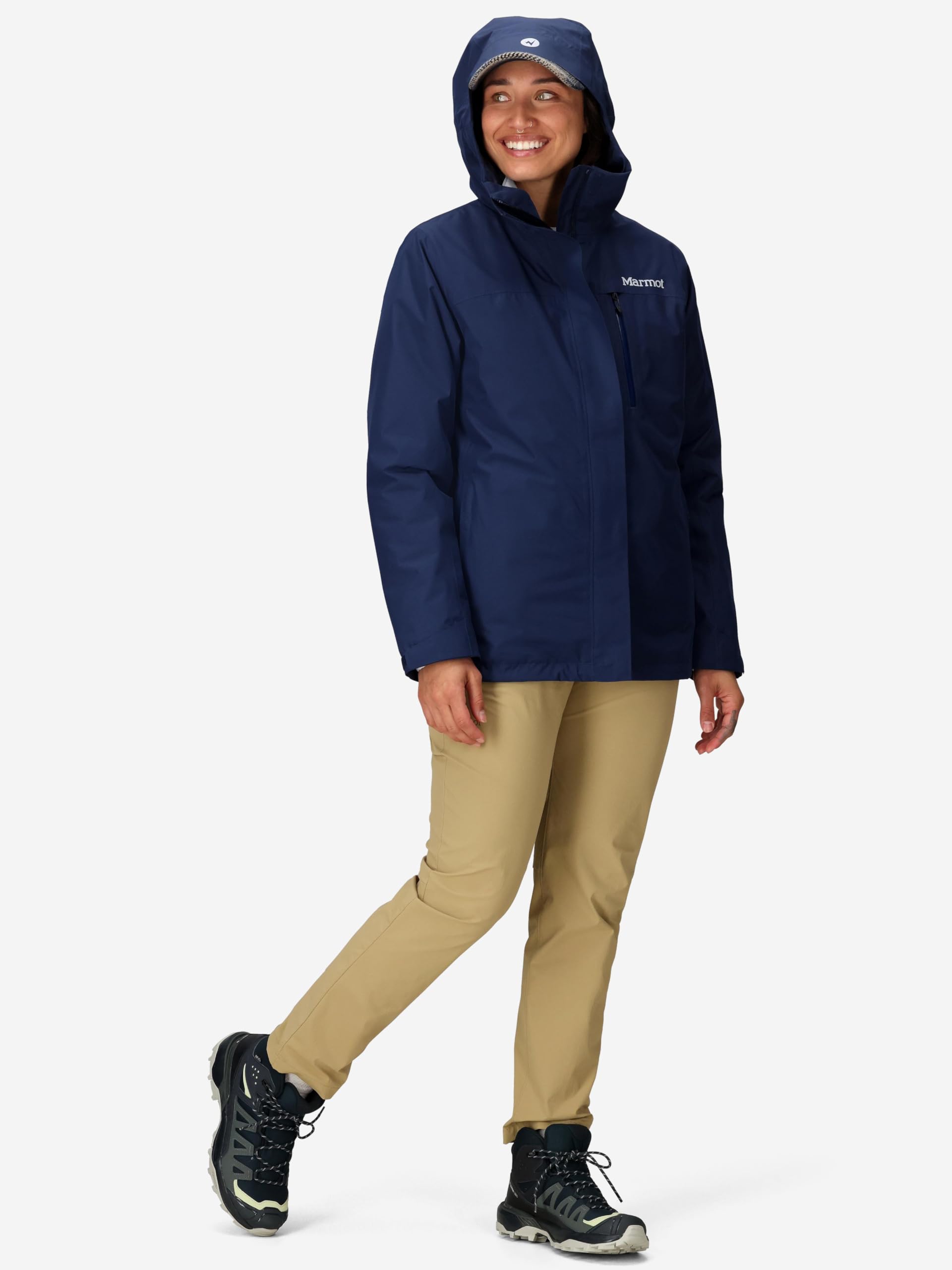 Marmot Wm's Ramble Component Jacket Chaqueta impermeable cálida Mujer (Pack de 1)