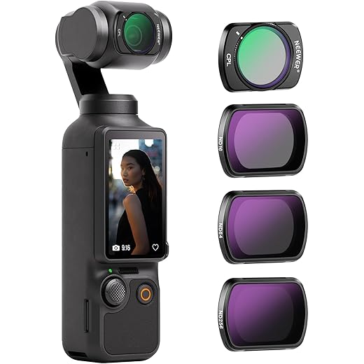 NEEWER Magnetic ND & CPL Filter Kit 4 Pack