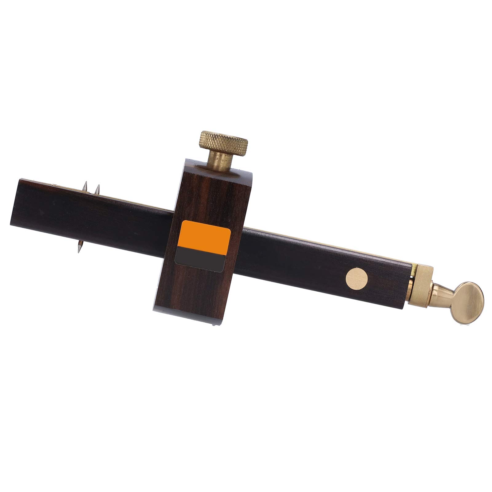 Fafeicy per Tracciare Ebano Ottone Tracciatore Lineare 8in, Misuratore per