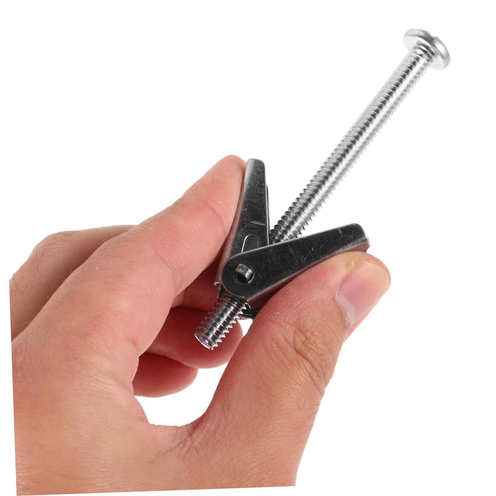 STOBAZA Heavy Duty Toggle Bolts Wing Nuts Assortment 24pc Drywall Anchor Kit for Versatile Use