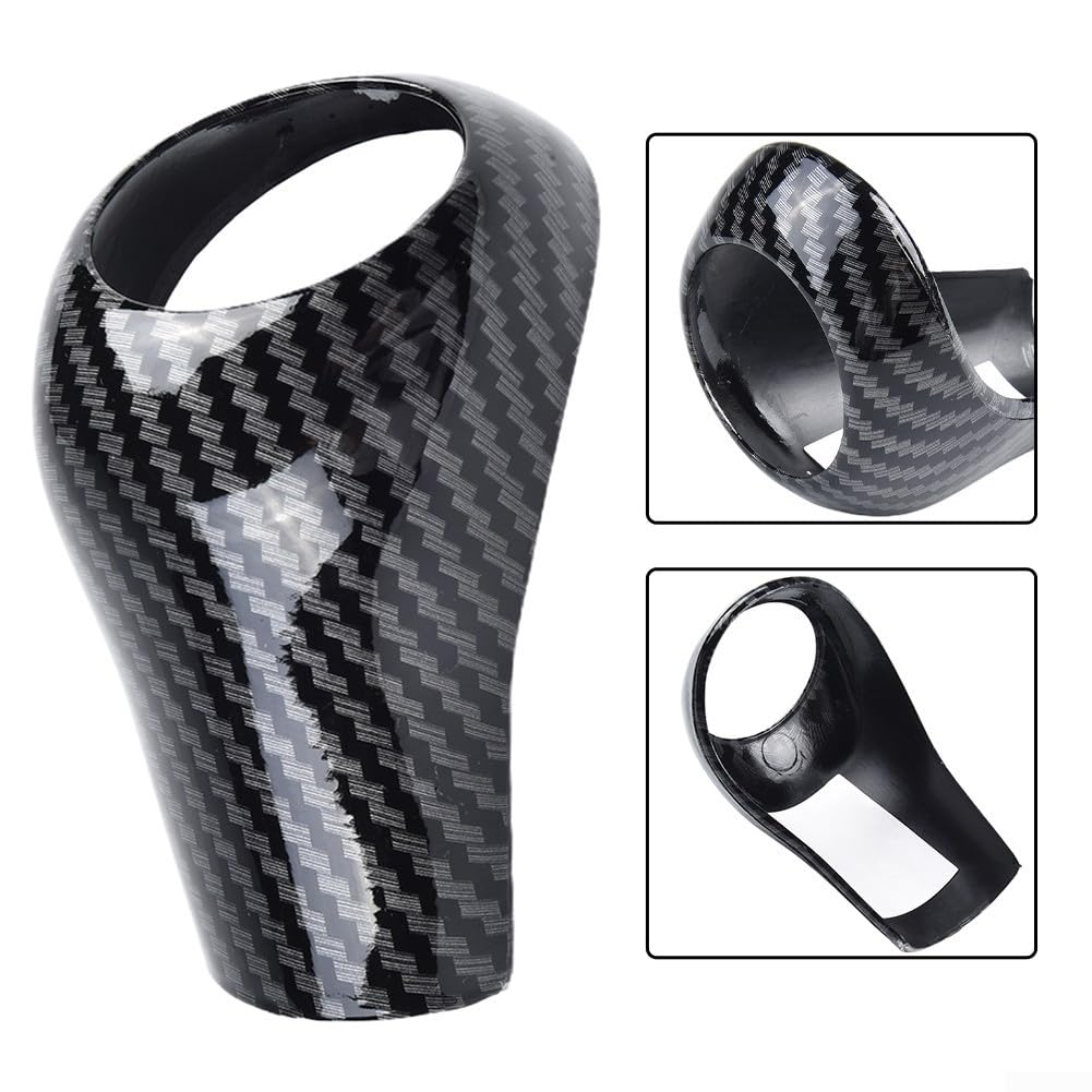 Elegante pezzo di rivestimento per pomello del cambio Mercedes Classe A W169 (2004-2011) Classe C W204 (2004-2013) Classe E W212 (2006-2012)