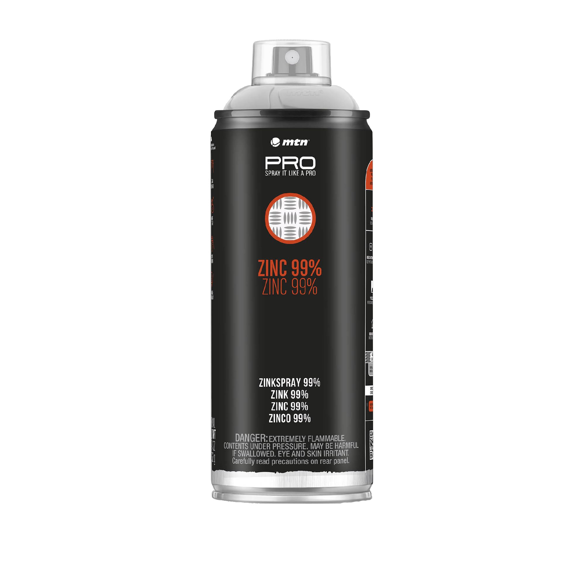 Montana Colors MTN PRO Pure Zinc 99% 400ml - Amazon.com