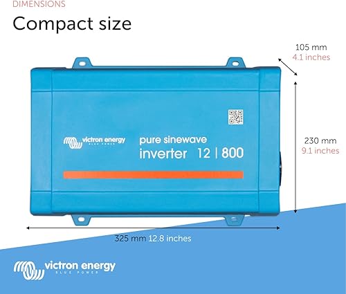 Miniatura 3 de Victron Energy Inversor, Phoenix 12V 800VA 120V