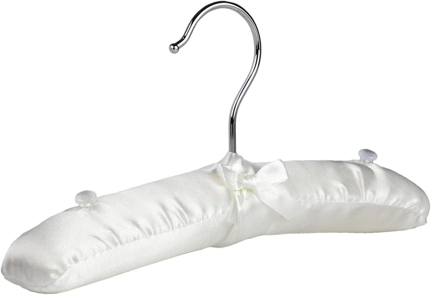 The Hanger Store 5 Baby & Toddler Satin Soft Padded Coat Hangers, 26cm
