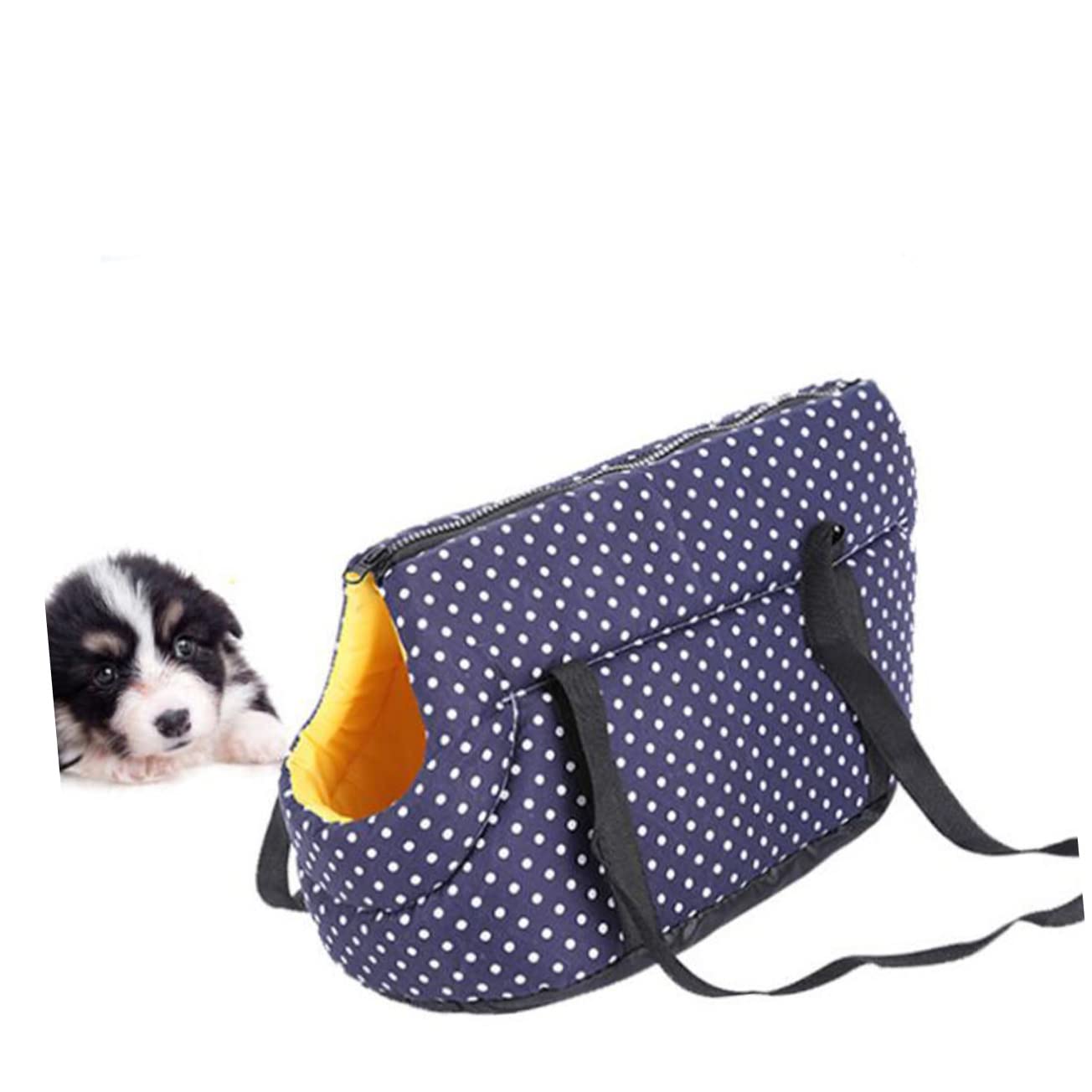 POPETPOP 1Pc Portable Dog Backpack for Outdoor Travel Comfortable Shoulder Bag for Pets Breathable Scratch Resistant Pet Storage Bag for Hiking Adventures