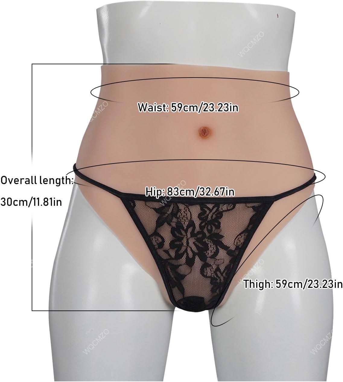 Men's Hiding Gaff Panties Crossdressing Panties Realistic Sissy Camel Toes False Pussy Underwear for Drag Transgender