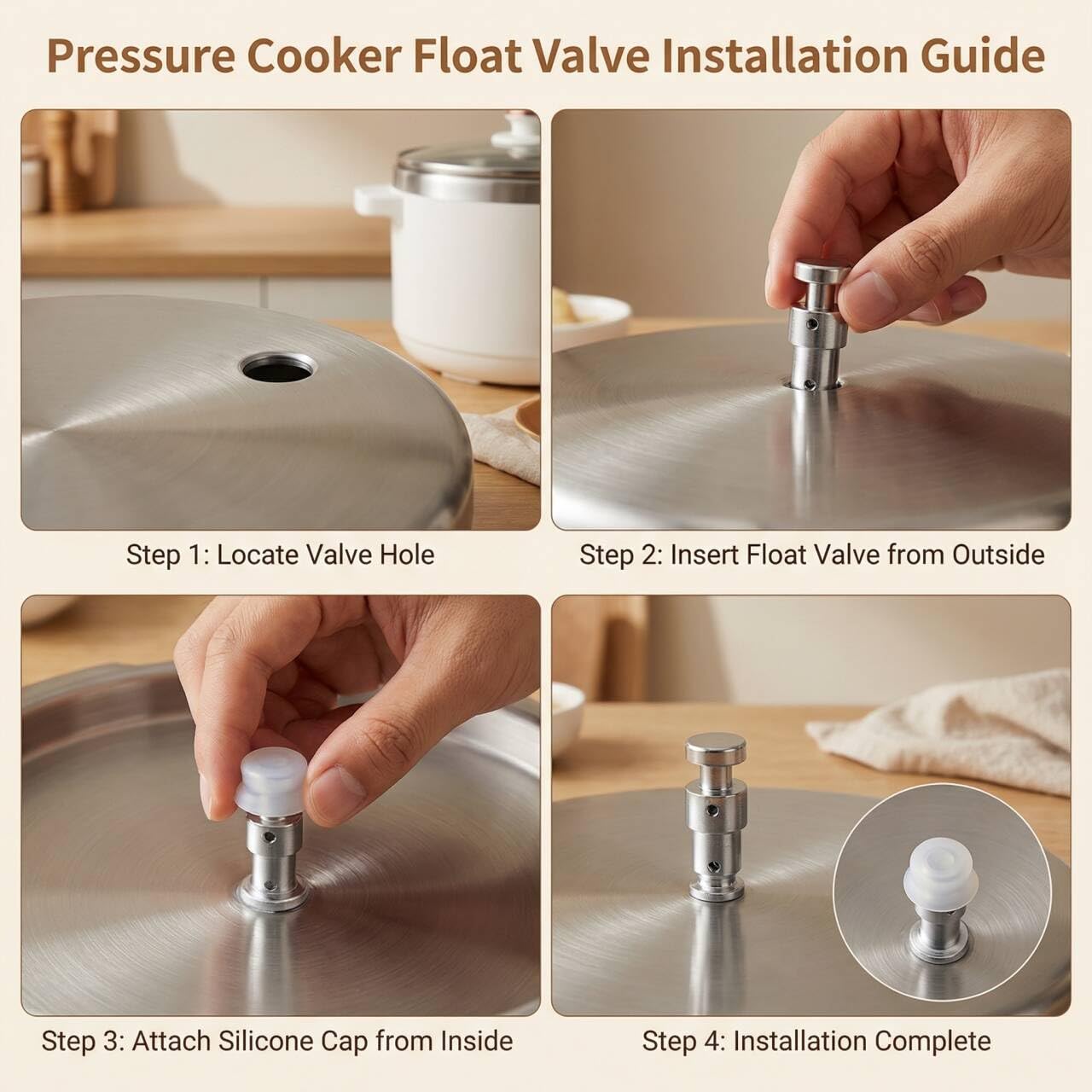2'li paket Instant Pot Float Valve Instant Pot için yedek parçalar