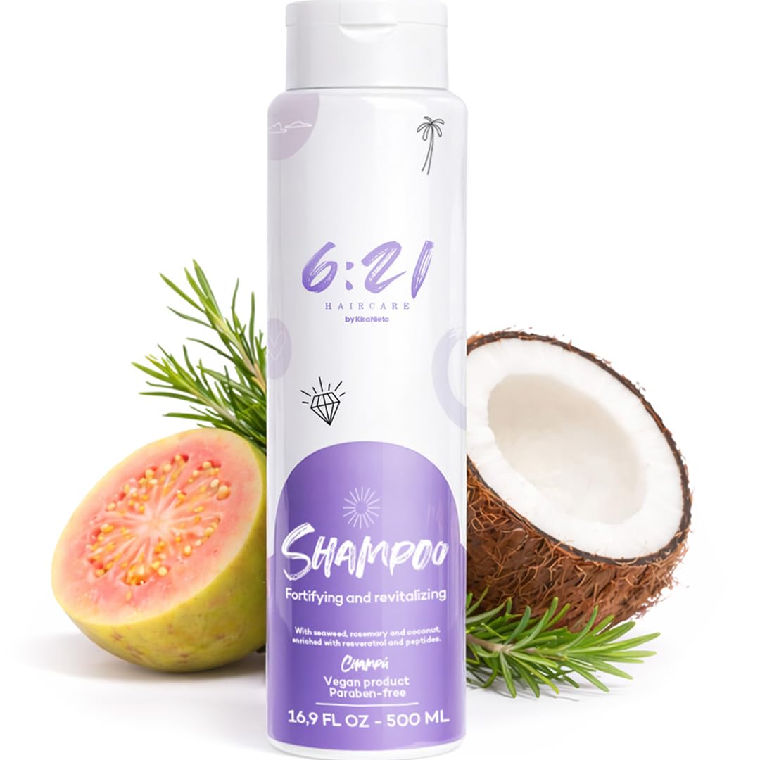 Onion and Rosemary Hair Growth Shampoo for Hair Loss and Thinning, Sulfate-Free, 16.9oz, 621 By Kika Nieto