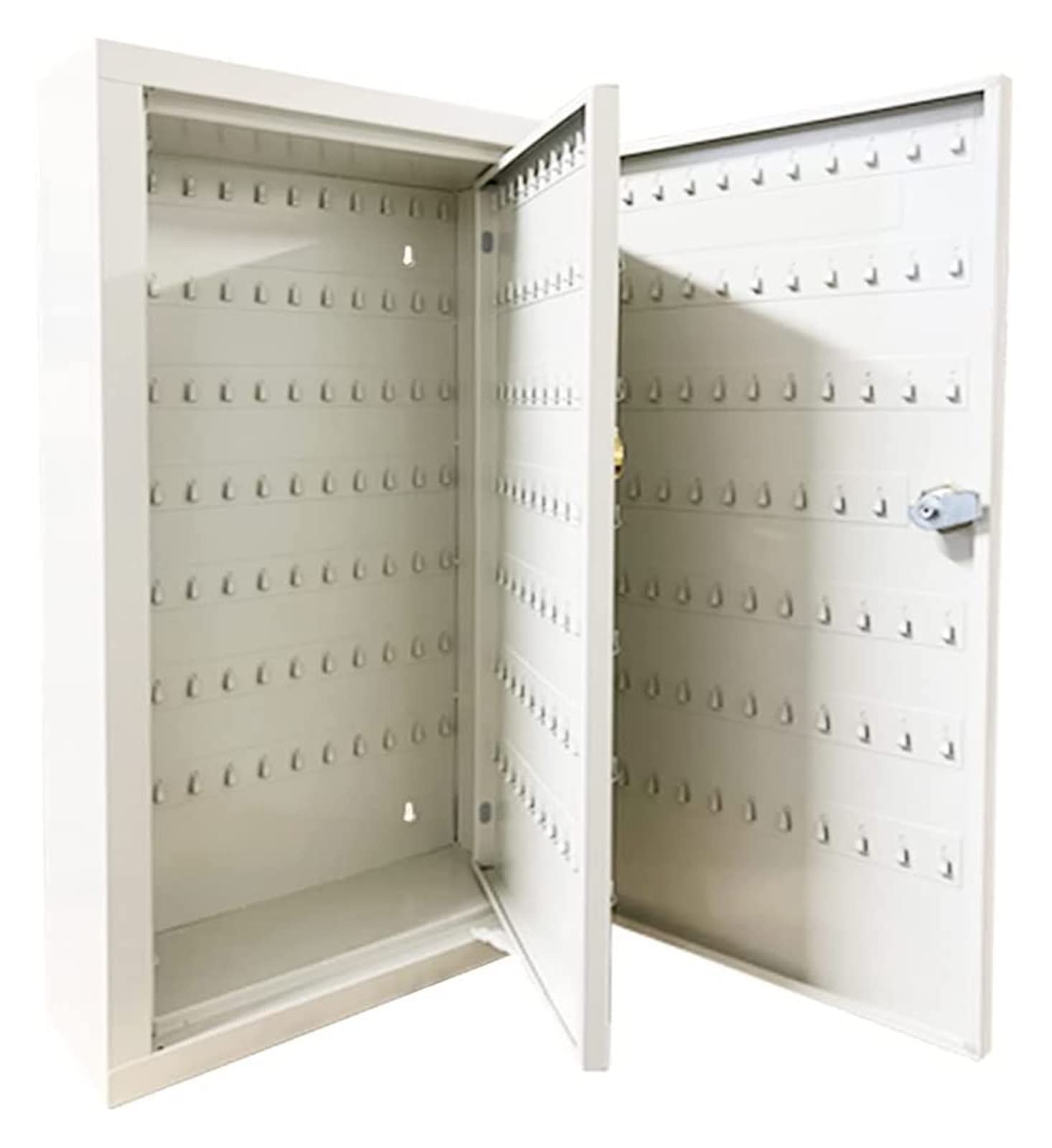 Support mural sécurisé en acier inoxydable avec boîte de verrouillage – Armoire à clés de qualité supérieure pour bureaux, écoles et usines – Porte-clés ultime pour une sécurité et une meilleure
