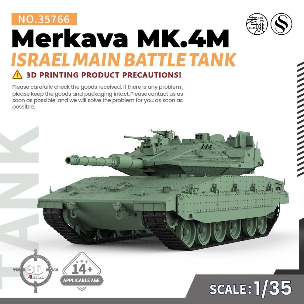 MRY-SFW SS35766 1/35 Maquette militaire Israël Merkava MK.4M Char de combat principal