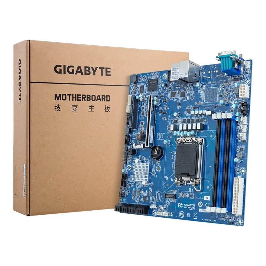GIGABYTE Scheda madre MX34-BS0 - Intel® Xeon® E-2400 - microATX UP