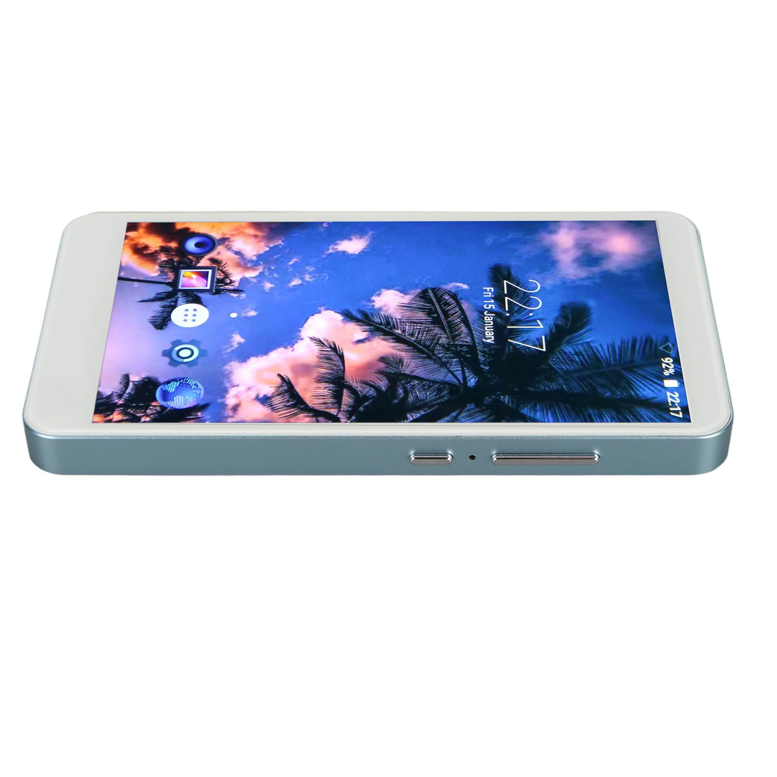 Cryfokt Reproductor MP4 Portátil con Pantalla HD de 5,0 Pulgadas para Reproducción de Música y Vídeo, Adecuado para Viajes y Deportes (Blue)