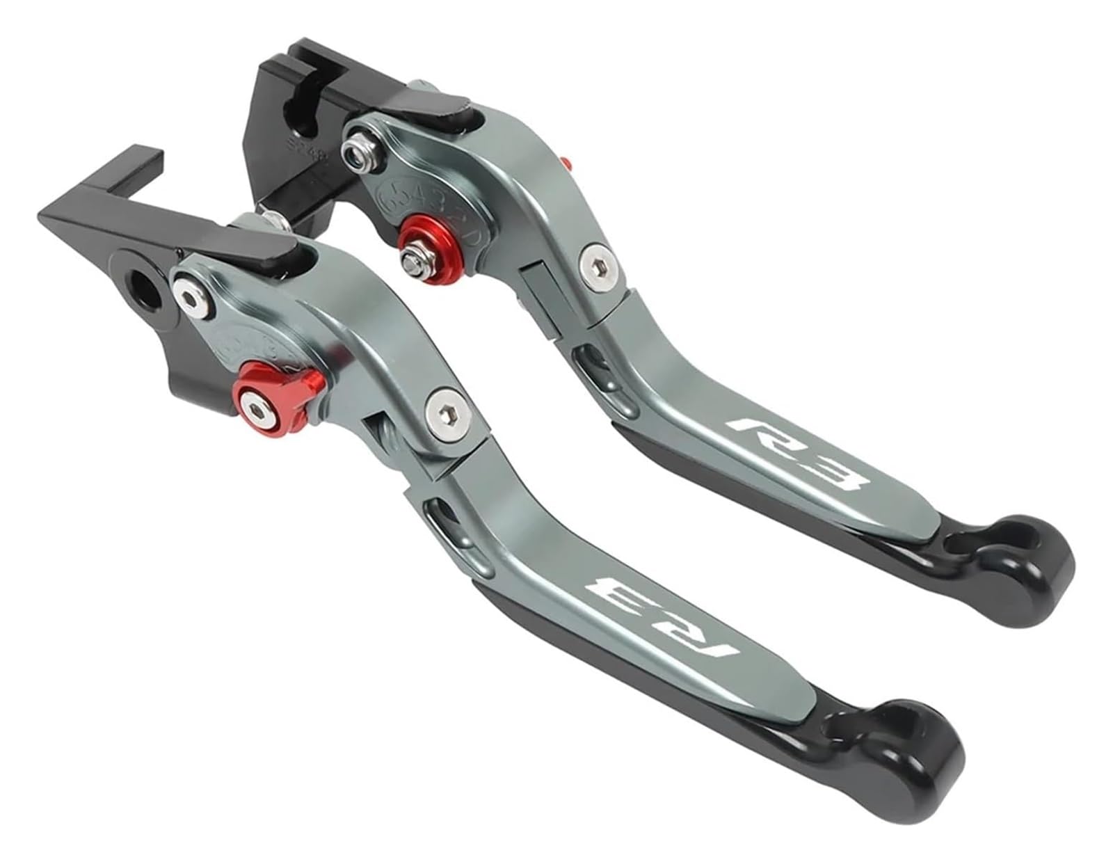 ASDGHJF for Yamaha YZF R3 YZFR3 2015-2022 Motorcycle CNC Adjustable Folding Brake Clutch Levers Handle