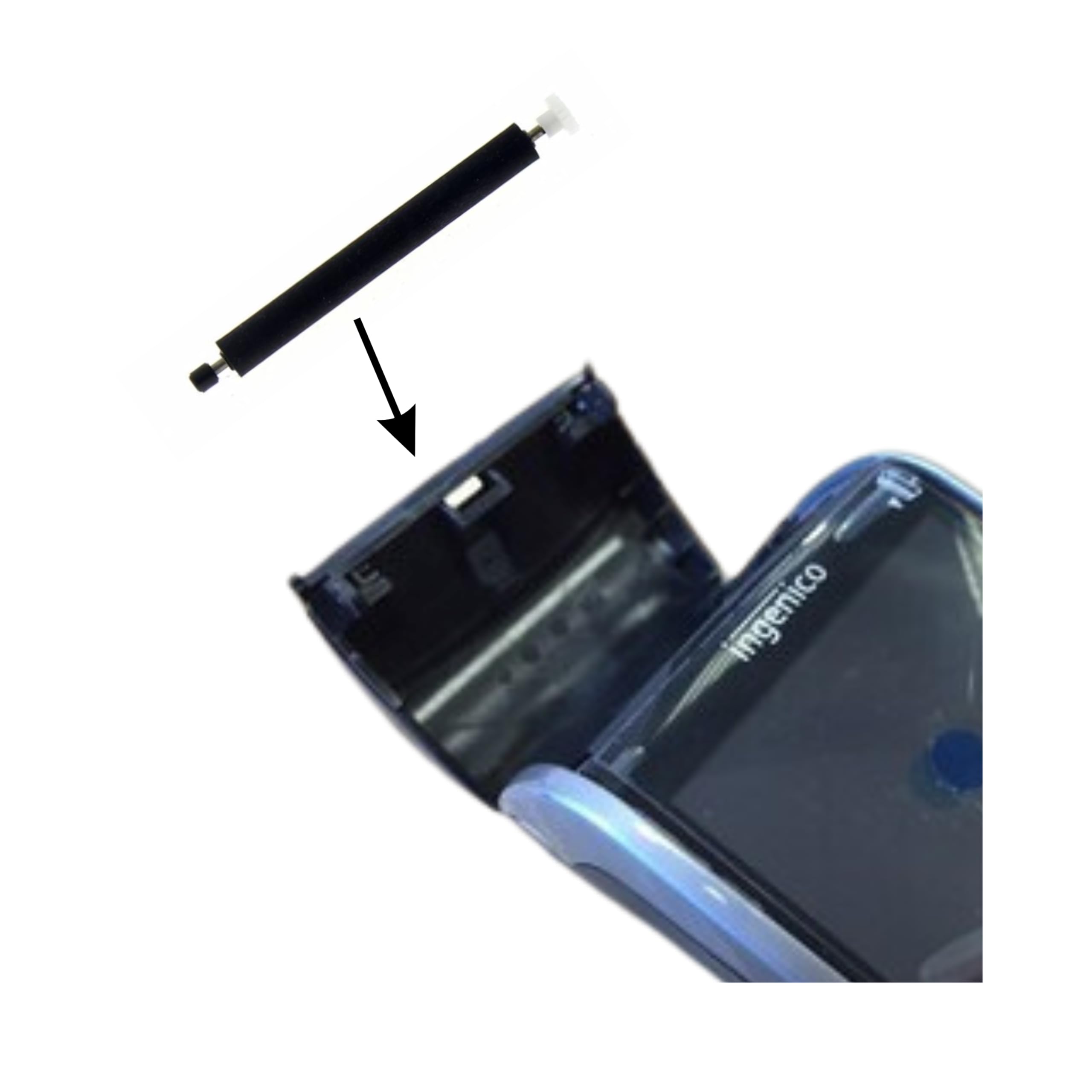 Cofano stampante con trainer per dispositivo Ingenico IWL 250, IWL 220, IWL 221, IWL 222, IWL251, IWL252