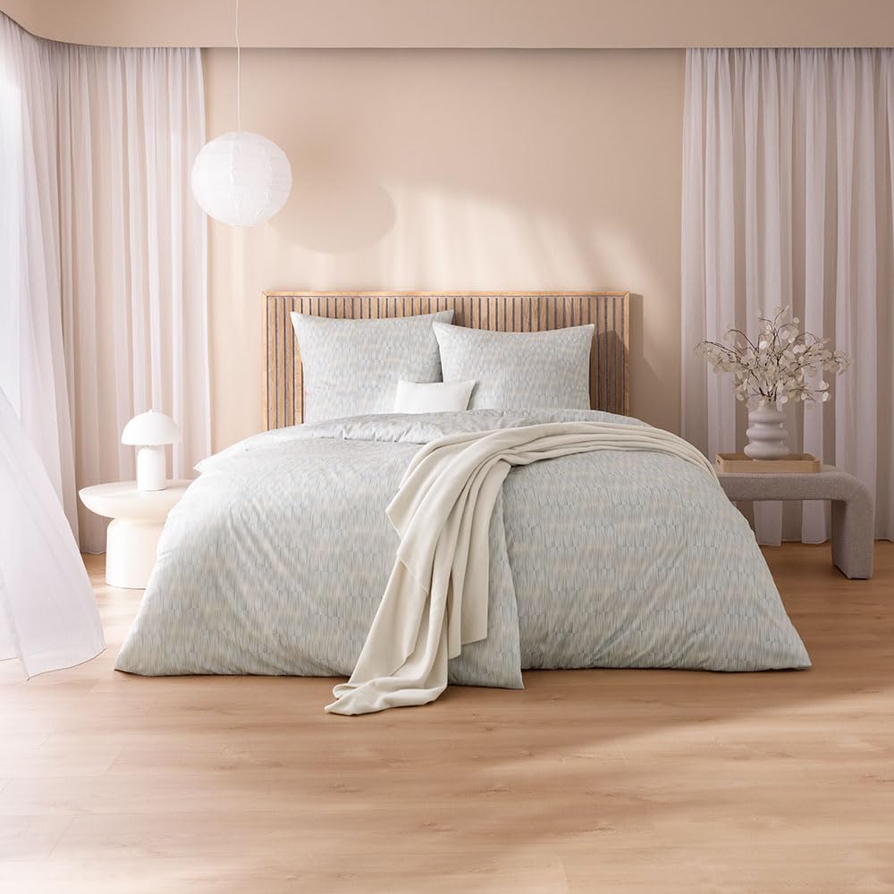 ESTELLA Bettwäsche Markus | leinen | 135x200 cm + 80x80 cm | bügelfreie Qualität | pflegeleicht & trocknerfest | ideale Vier-Jahreszeiten-Garnitur | 100% Baumwolle