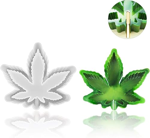 Miniatura 7 de Angel Wings Molde de cenicero grande en forma de arce en forma de hoja de arce, molde de silicona para fundición de resina epoxi, molde de resina