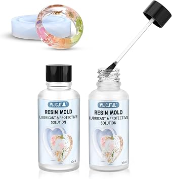 Resin Molds Release & Protective Solution - Silicone & Epoxy Resin Molds, Epoxy Resin Kit Molds Release 2 PCS