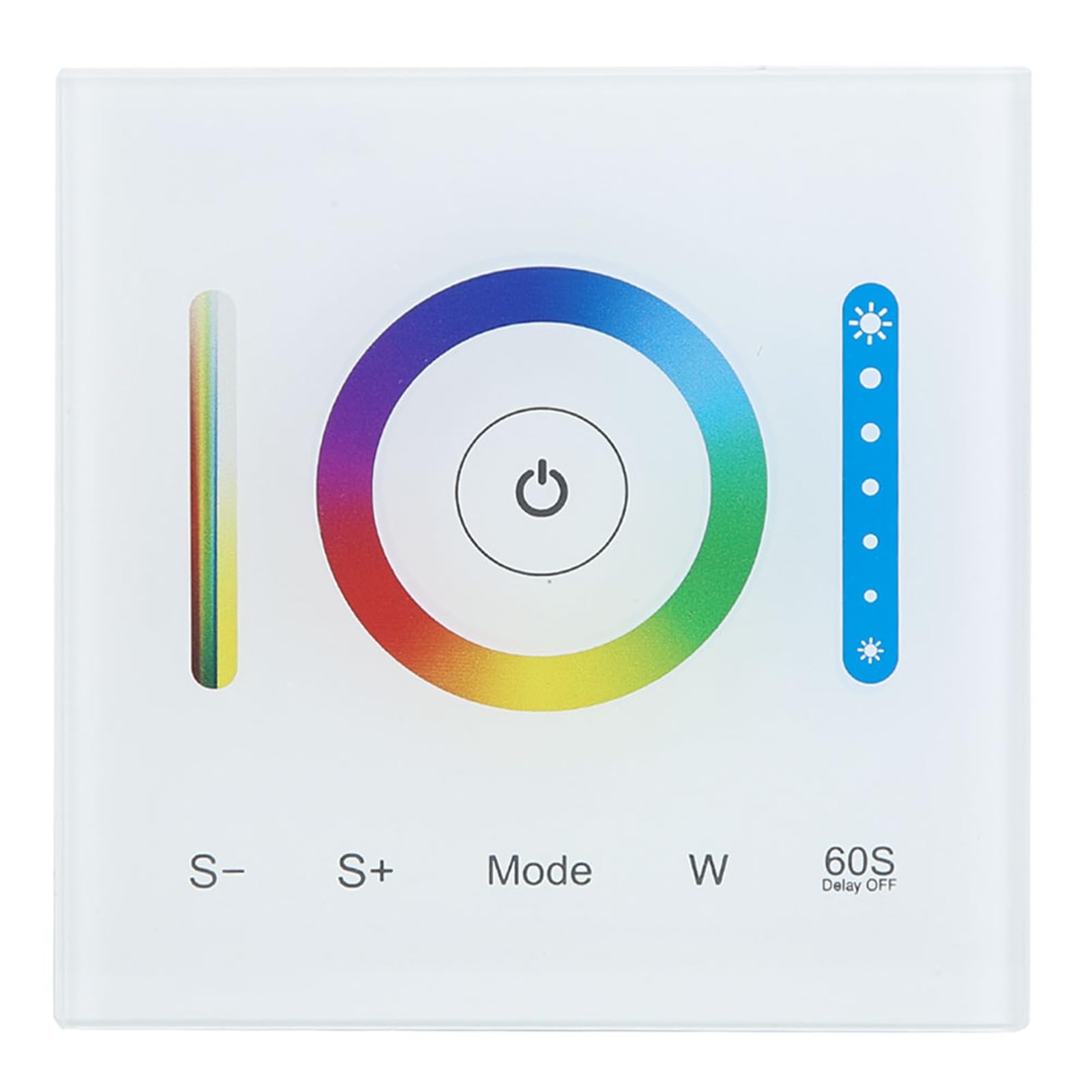 Sxhlseller Touch Panel LED Controller Wanddimmer 12V 24V für RGB CCT Strips
