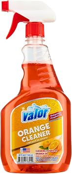 Valor All-Purpose Cleaner with Trigger Sprayer, 32 fl oz Powerful Degreaser, Multi-Surface Use, Biodegradable Formula, Made in USA 32 Fl Oz Pack of 1