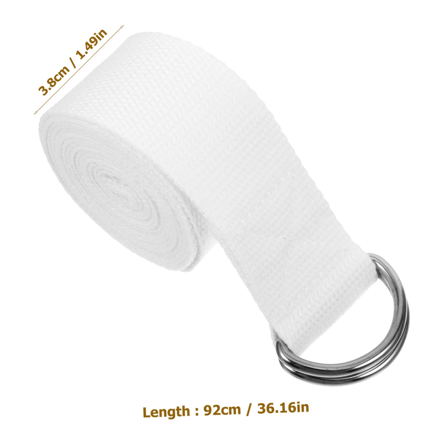 ibasenice Comfortable Yoga Band Stretching Strap for Yoga Equipment Fitness Band Professional Strap
