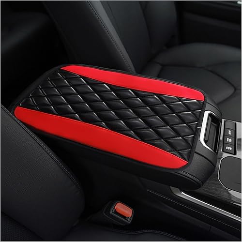 Miniatura 9 de almohadilla de consola central de coche, funda protectora impermeable de cuero PU para reposabrazos de automóvil, cómoda funda de caja de asiento y