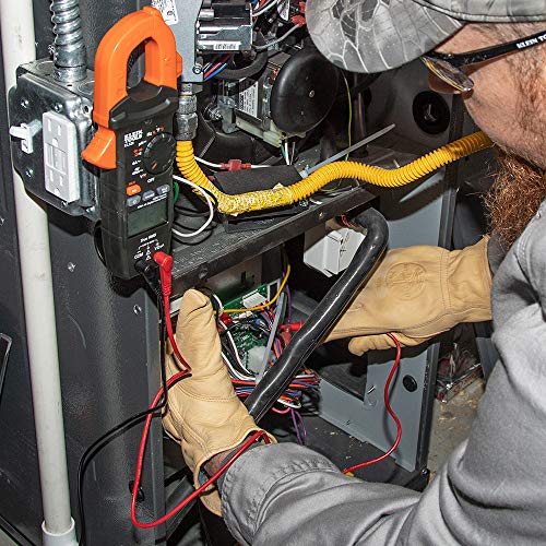 Image of Klein Tools CL320 Digital Clamp Meter, HVAC AC Auto-ranging 400A, AC /DC Voltage, TRMS, DC Microamps, Resistance, Frequency, NCVT, Temp, More
